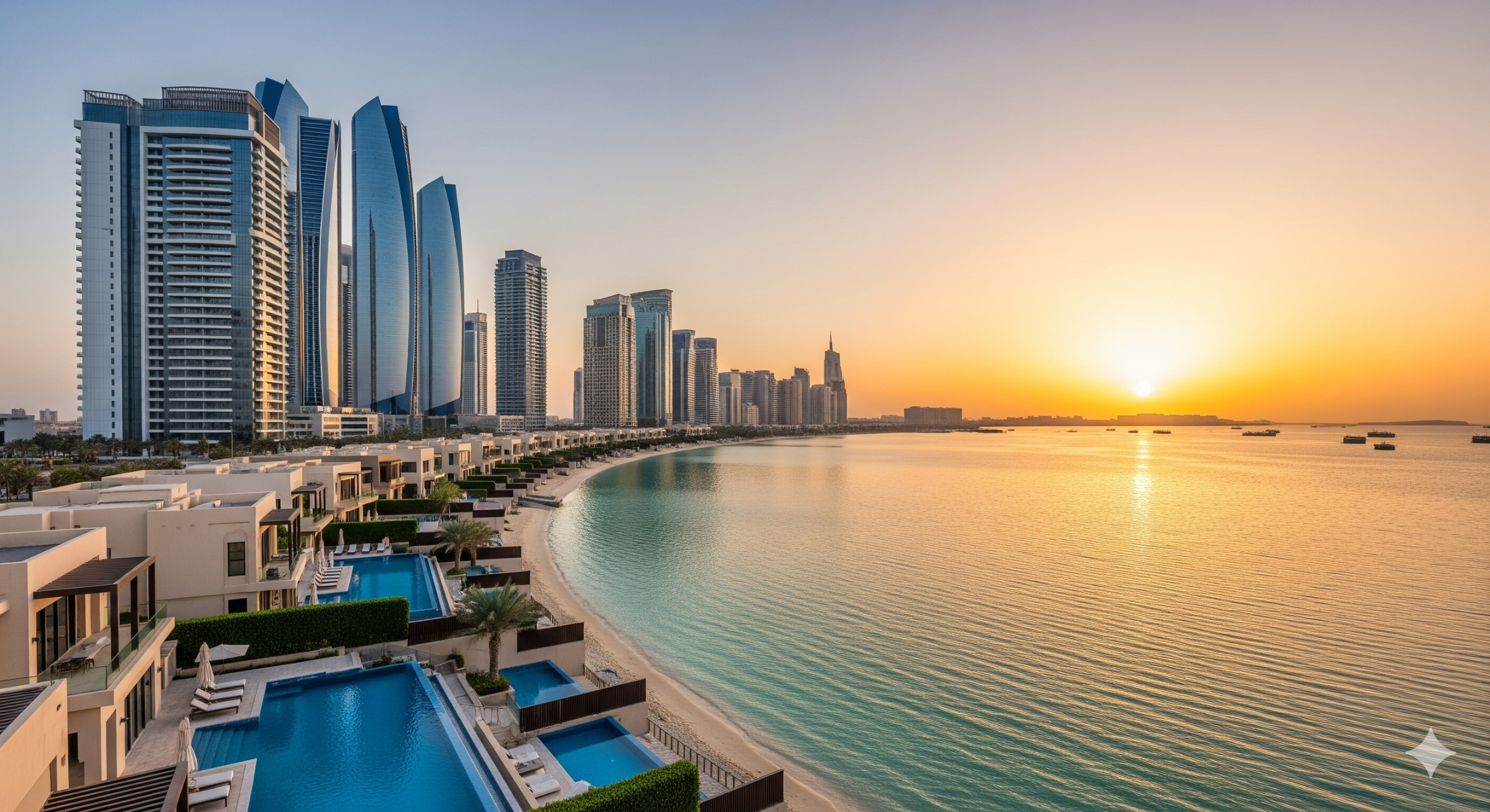 Luxury Apartments and Villas in Abu Dhabi with Seafront Views